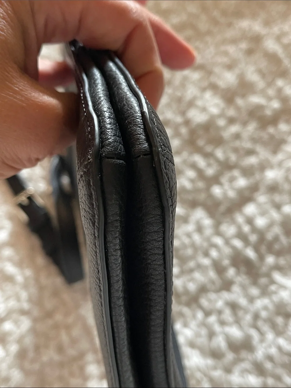 kate spade pebbled leather